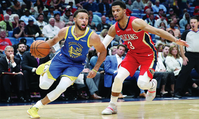 Stephen Curry destroza a los Pelicans con 42 puntos