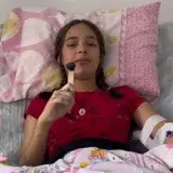 Camila, 17, sobrevive a terremoto y pierde una pierna