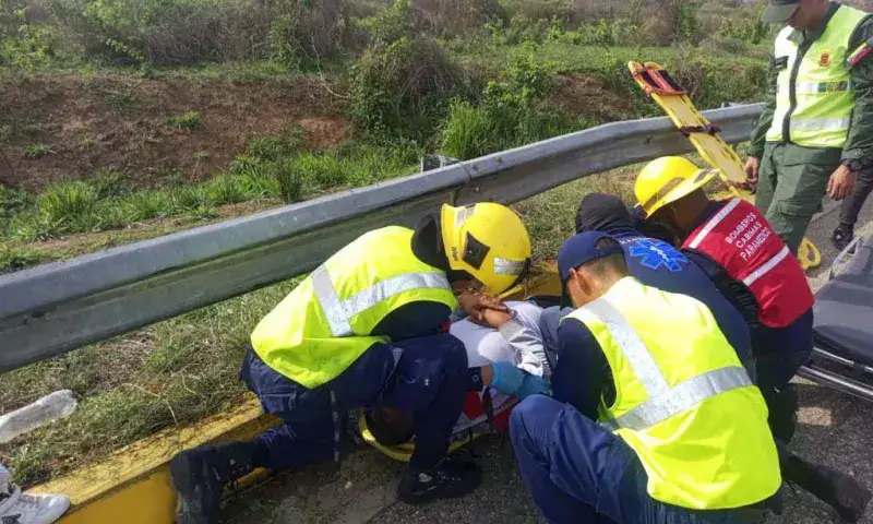 Choque de camión en Cabimas deja dos lesionados