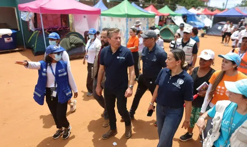 ONU y gobierno interino planean viviendas prefabricadas