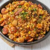 Arroz paisa: la receta colombiana que combina carnes y arroz