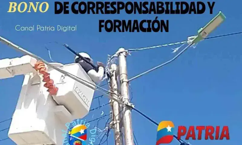 Plataforma Patria paga bono de Corresponsabilidad y Formación de marzo