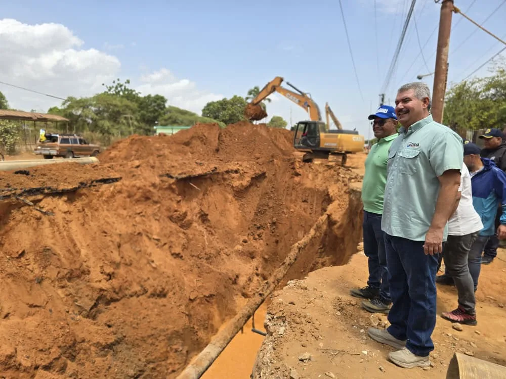 Gobernación repara 140 m de colector de aguas servidas en Maracaibo