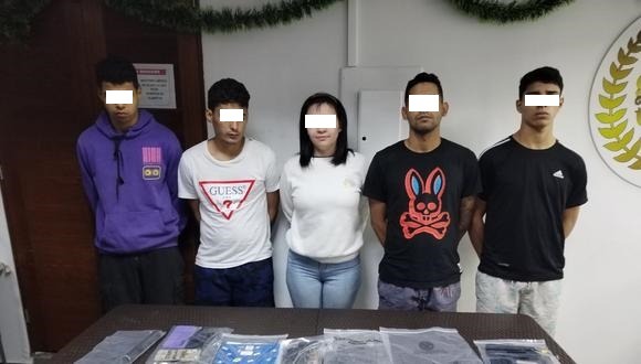 Capturados cinco miembros del Tren de Aragua por explotación sexual en Perú