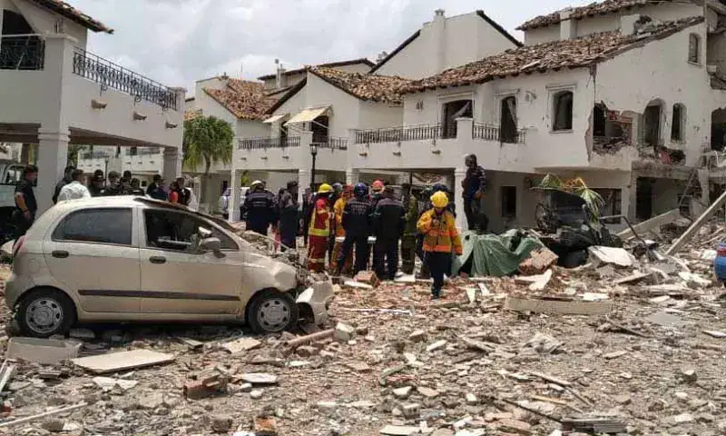 Muere una mujer al explotar una mansión en Lechería