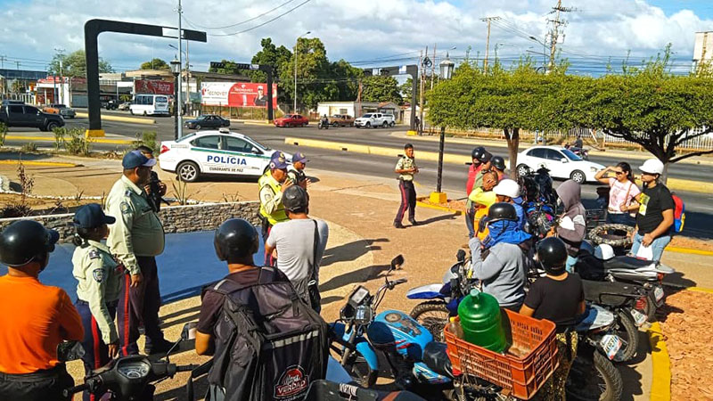Retenidas varias motos durante operativo en Cabimas tras mortales accidentes