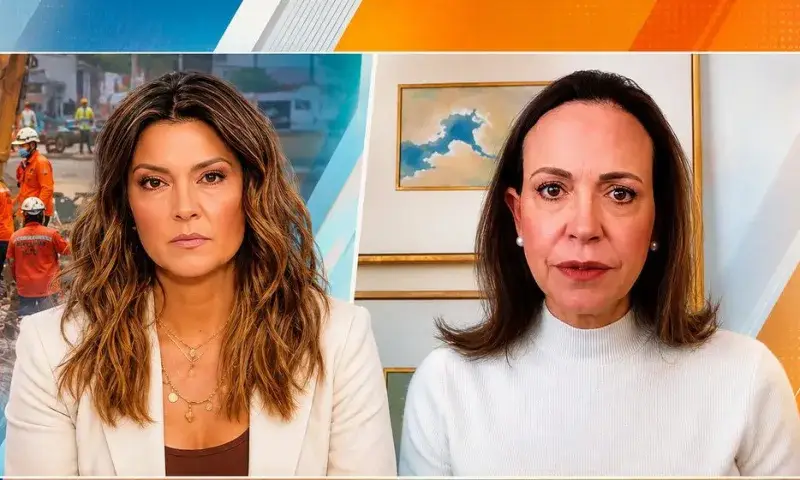 Machado afirma que muy pronto regresará a Venezuela tras los sismos