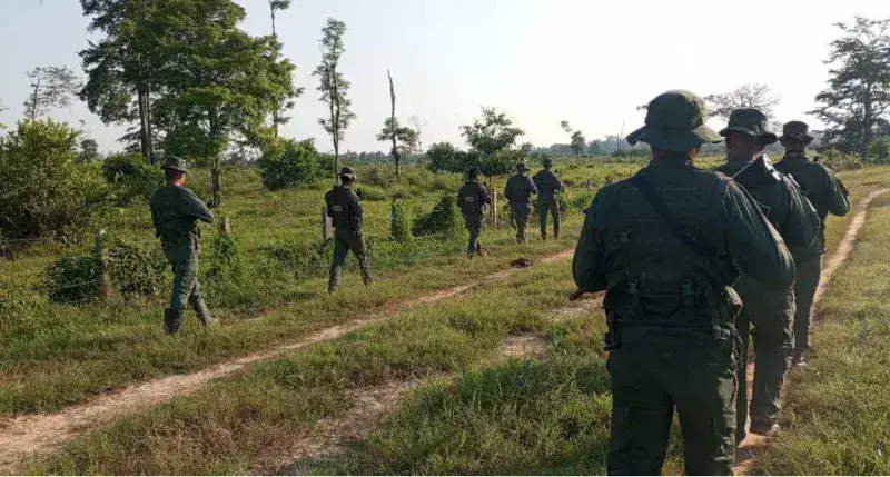 FANB mantiene labores de patrullaje en la frontera