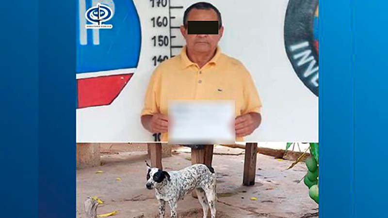 
				Imputado hombre por agredir sexualmente a una perra			