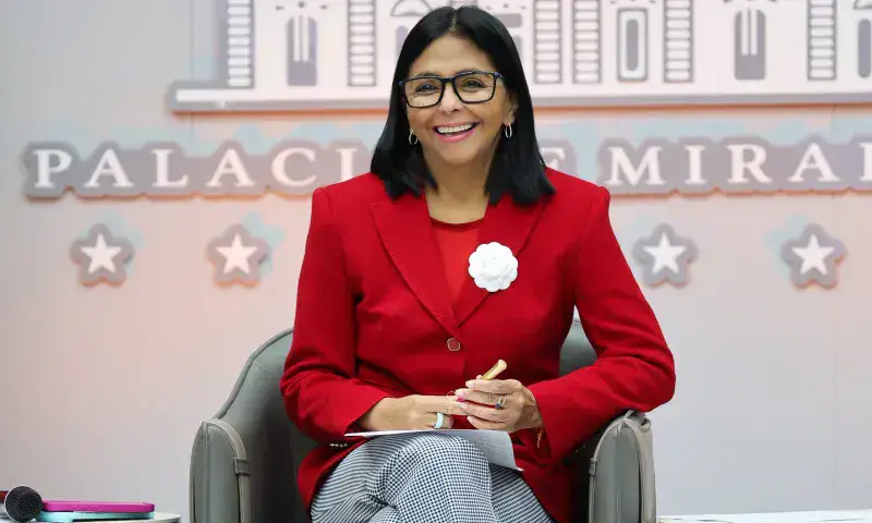 Delcy Rodríguez afirma que el abastecimiento en Venezuela alcanza 98 %