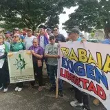 Trabajadores de Guayana protestan ante la Inspectoría del Trabajo