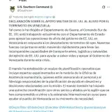 SOUTHCOM moviliza rescate y logística hacia Venezuela tras terremotos de 7,5