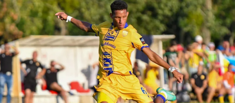 Andrés Romero marcó en su debut con el DAC eslovaco