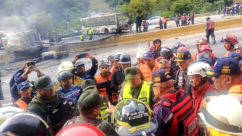 
			Lista de los fallecidos del accidente de la Caracas-Guarenas		
