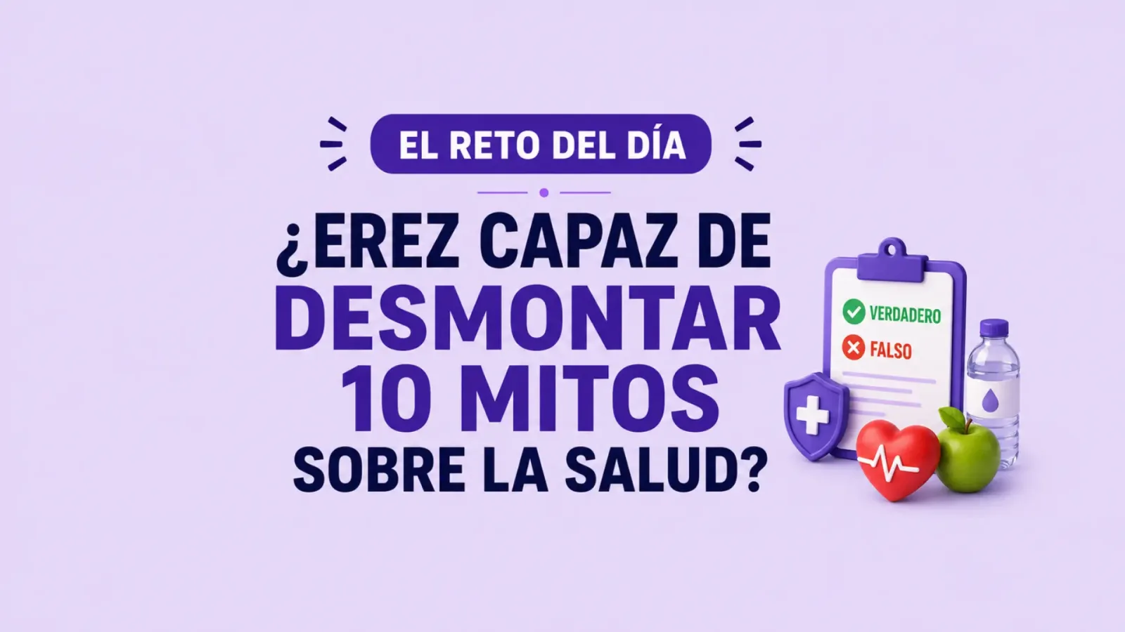 Diez mitos de salud que aún confunden a muchos lectores
