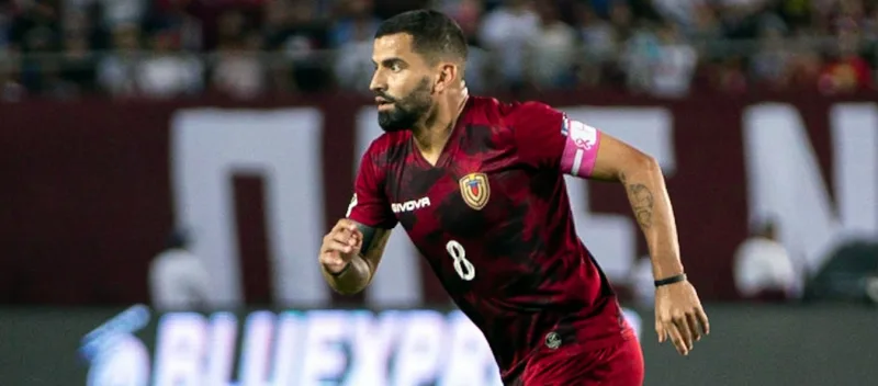 Confirmada la baja por lesión de Tomás Rincón para el Perú-Venezuela