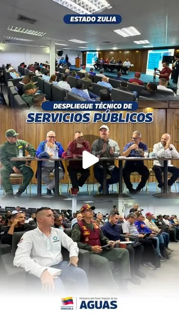 Publicación de Instagram de Ministerio del Poder Popular de Atención de las Aguas