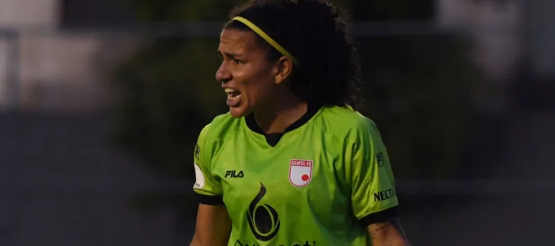 Yéssica Velásquez destacó en la clasificación de Santa Fe a la final de la Libertadores Femenina