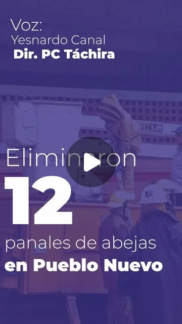 Publicación de Instagram de Protección Civil Táchira