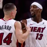 Bam Adebayo y Tyler Herro se enfrentan en pelea en Las Vegas