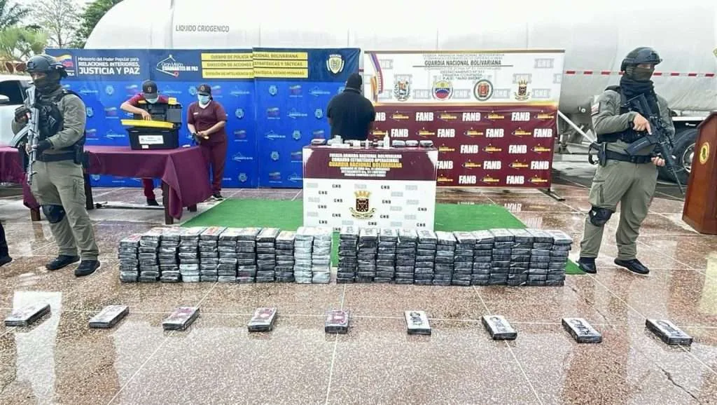 Hallan en una finca de Temblador 3,34 toneladas de cocaína