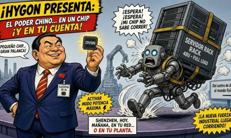Hygon prepara un chip de IA para expandirse al mundo de la robótica