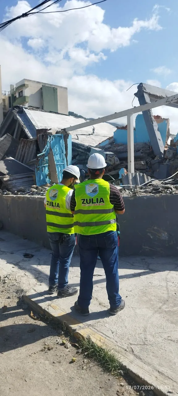 Brigada zuliana revisó 653 edificios tras sismos en Caracas