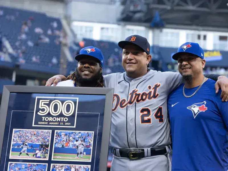 El Rogers Centre reconoció la trayectoria de Miggy