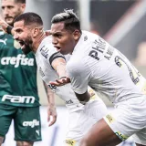 Gol de Tomás Rincón en el triunfo de Santos ante Palmeiras