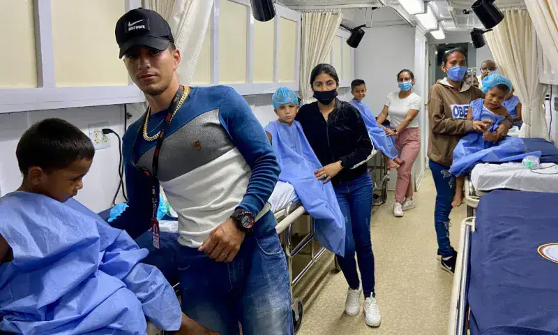 Operan a 70 niños en el Hospital Militar de Maracaibo