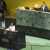 Delcy Rodríguez anuncia elecciones ante la ONU en Nueva York