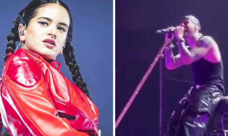 Rauw Alejandro llora al cantar el tema que le dedicó a Rosalía