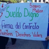 Maestros exigen que presupuesto de 2024 incluya aumento de salario