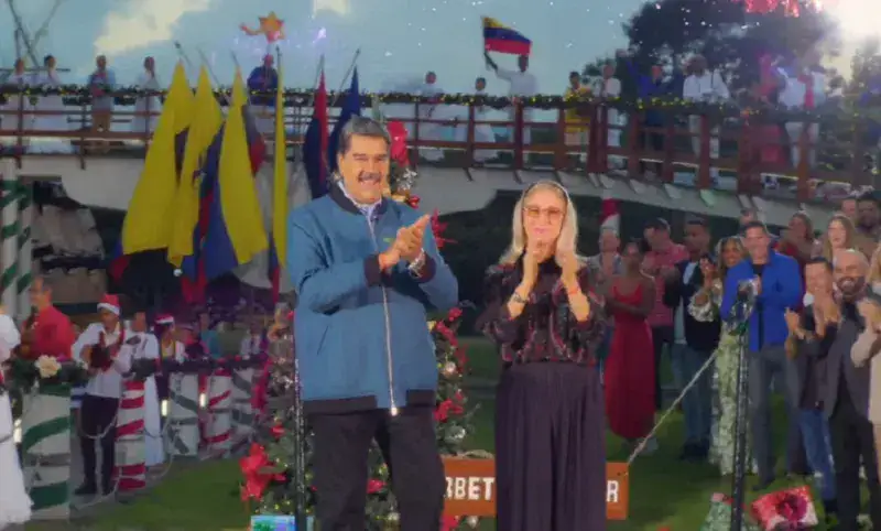 Nicolás Maduro presenta su mensaje navideño