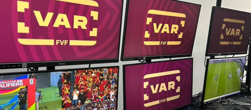 El primer partido con VAR en el fútbol venezolano será el Caracas-Táchira
