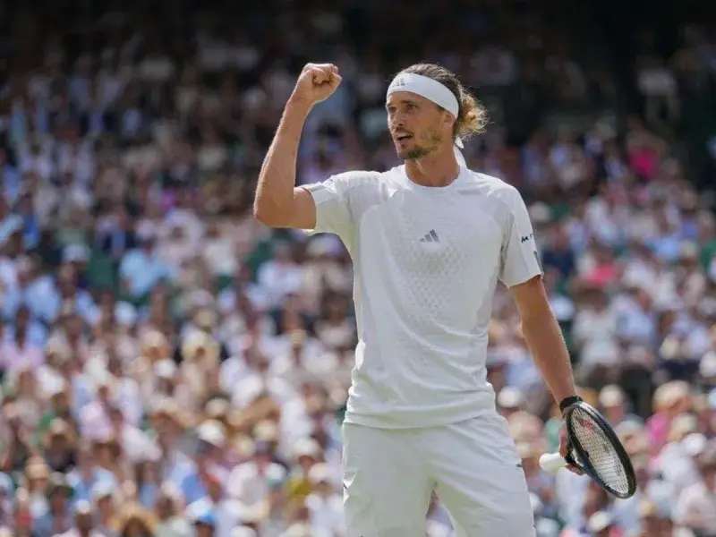 Zverev avanza a la final de Wimbledon tras vencer a Arthur Fery