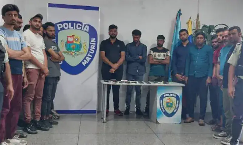 Deportan a 18 paquistaníes capturados en Maturín 