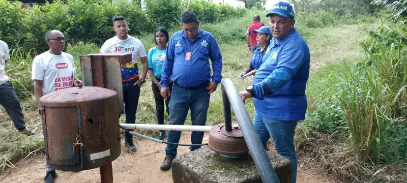 Inspeccionan rehabilitaciones del sistema hídrico en Zulia