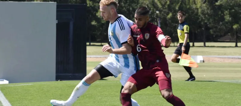 La Vinotinto sub-23 igualó con Argentina
