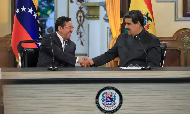 Luis Arce asegura que Venezuela tiene en Bolivia un "gran aliado"