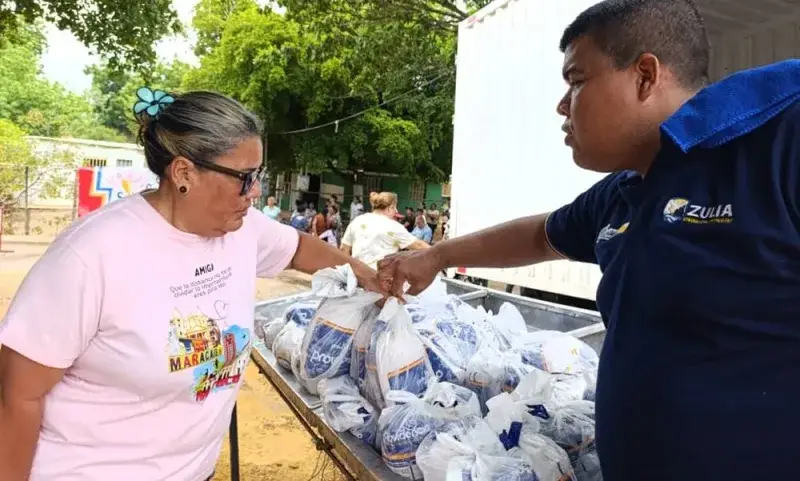 Jornadas alimentarias benefician a 5.000 familias en Maracaibo