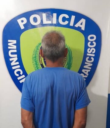 Polisur detiene sujeto por agredir a su pareja en Marcial Hernández