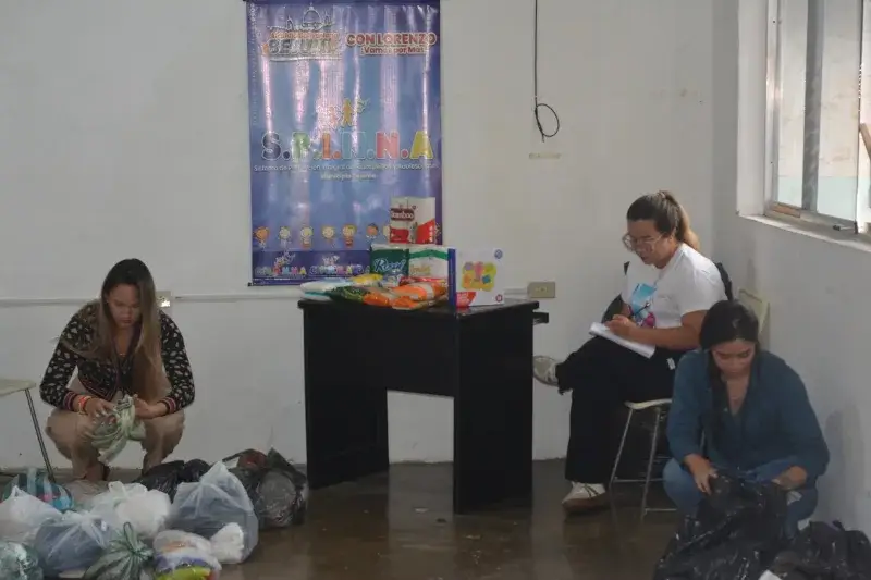 Spinna Bejuma atiende a niños y familias llegadas tras los sismos en Carabobo