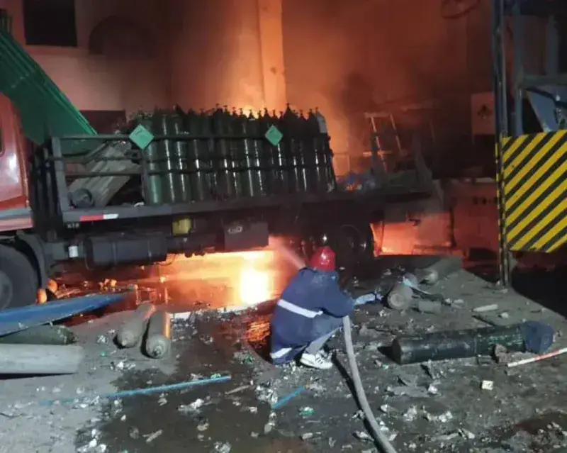Dos fallecidos dejó explosión en planta de oxígeno en Portuguesa