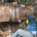 En Zulia corrigieron fugas de agua en la matriz 51 de Lagunillas