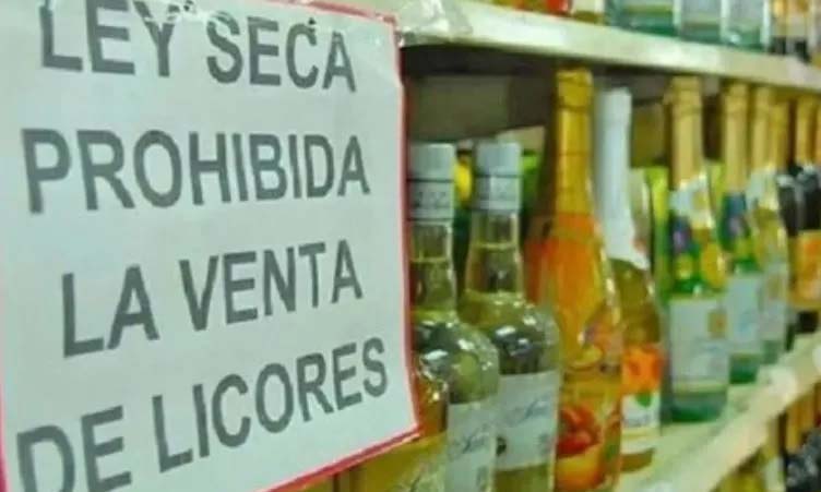 Este domingo comienza la ley seca por Semana Santa