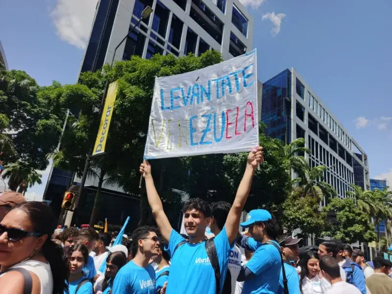 Opositores tomaron Caracas para recordar el 28J de 2024