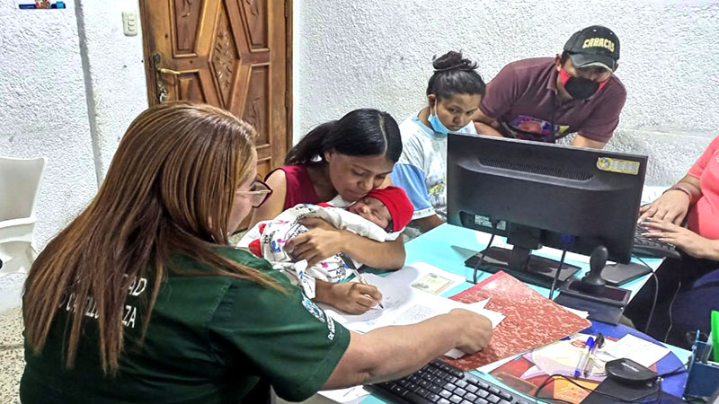 Registro civil de Maracaibo registra más de 3.200 niños en lo que va del 2023
