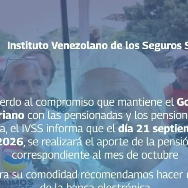 Publicación de Instagram de Instituto Venezolano de los Seguros Sociales