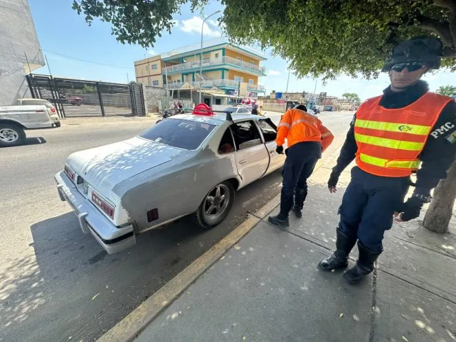 Cabimas retuvo cinco vehículos por cobro irregular de pasaje